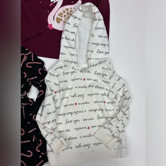 Toddler Girls Long Sleeve Tees Lot of 4 - Picture 4 of 6